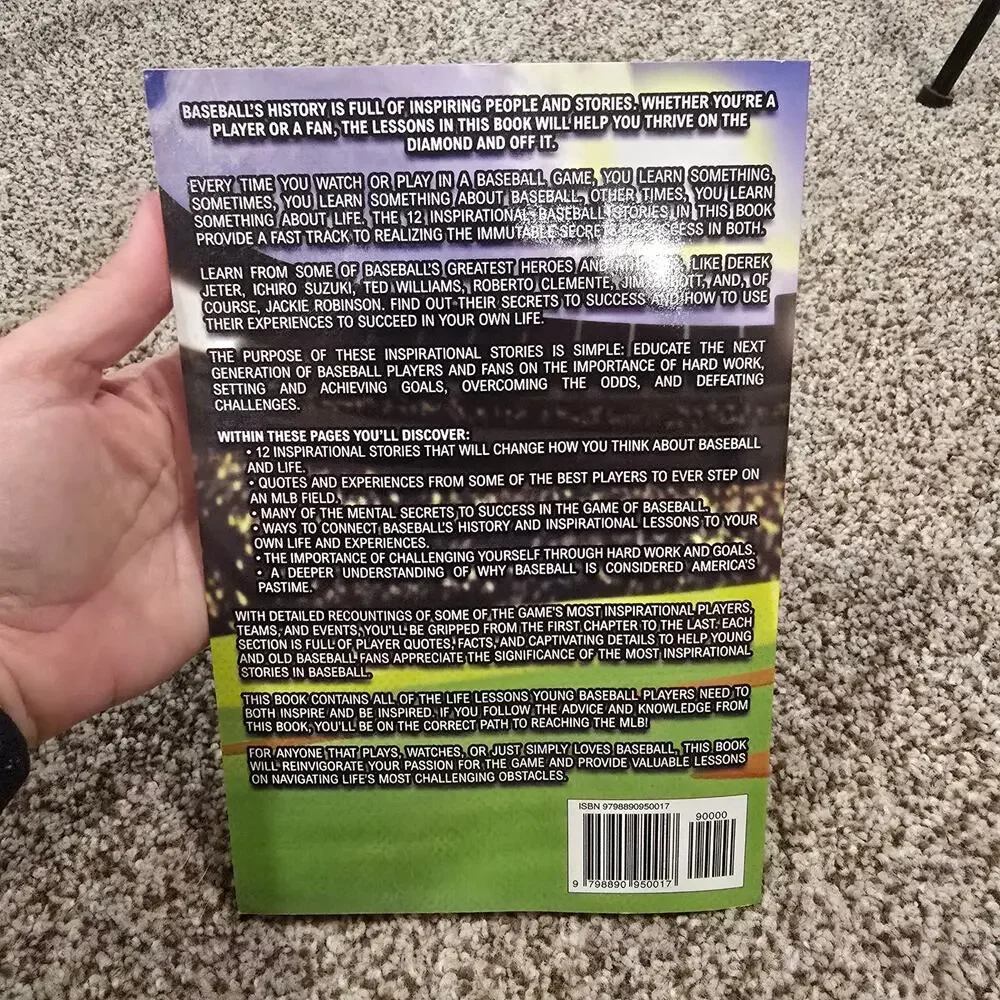 Inspirational Baseball Stories for Young Readers by Mike Johnson Paperback